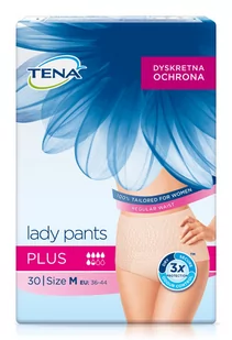 Bielizna chłonna Tena Lady Pants Plus Creme M 30 - Moda i Uroda OUTLET - miniaturka - grafika 1