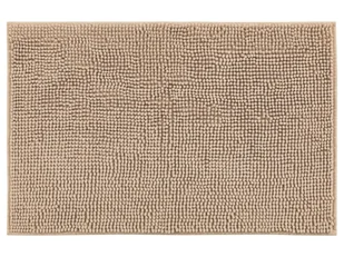 LIVARNO home Dywanik łazienkowy antypoślizgowy, 50 x 80 cm (Beżowy) - Dywaniki łazienkowe - miniaturka - grafika 1
