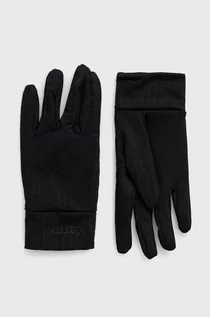 Rękawiczki - Marmot rękawiczki Connect Liner męskie kolor czarny - grafika 1