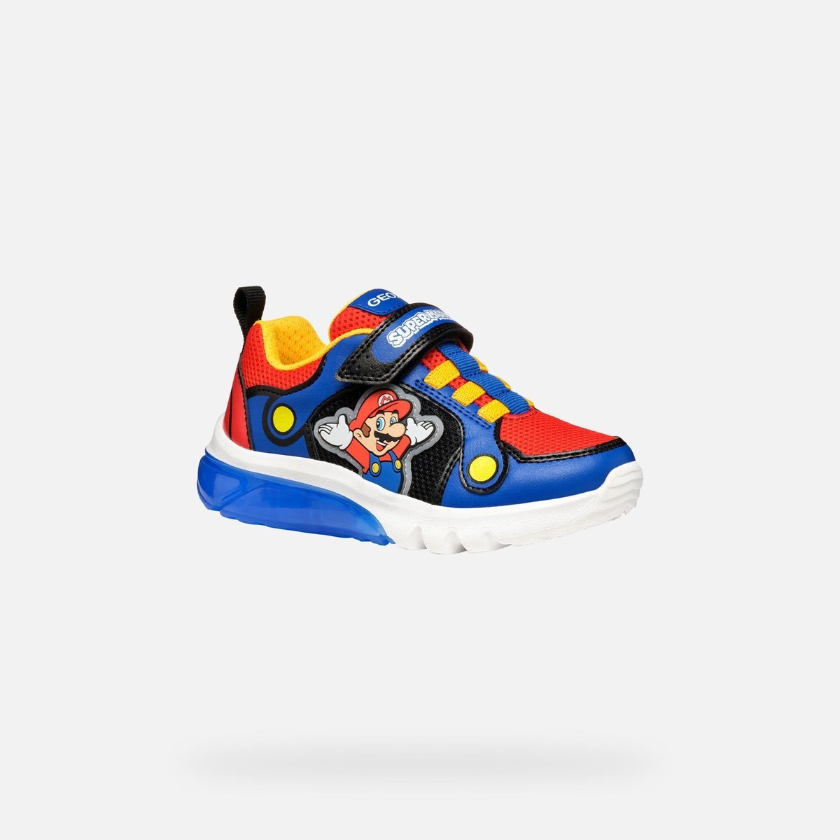 GEOX BUTY DZIECIĘCE NA RZEPĘ SUPER MARIO ŚWIECĄCE 27 16GA