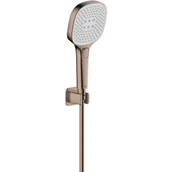 Zestawy prysznicowe - Zestaw prysznicowy punktowy natynkowy KFA ARMATURA Malaga 841-255-34 Szczotkowane różowe złoto - miniaturka - grafika 1