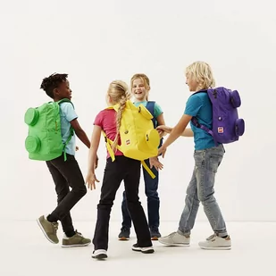 Plecak miejski Brick 1x2 Backpack LEGO - bright yellow - Plecaki - miniaturka - grafika 8