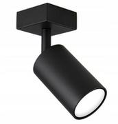 Lampy sufitowe - Superled Spoti lampa sufitowa (spot) 1-punktowa czarna - miniaturka - grafika 1
