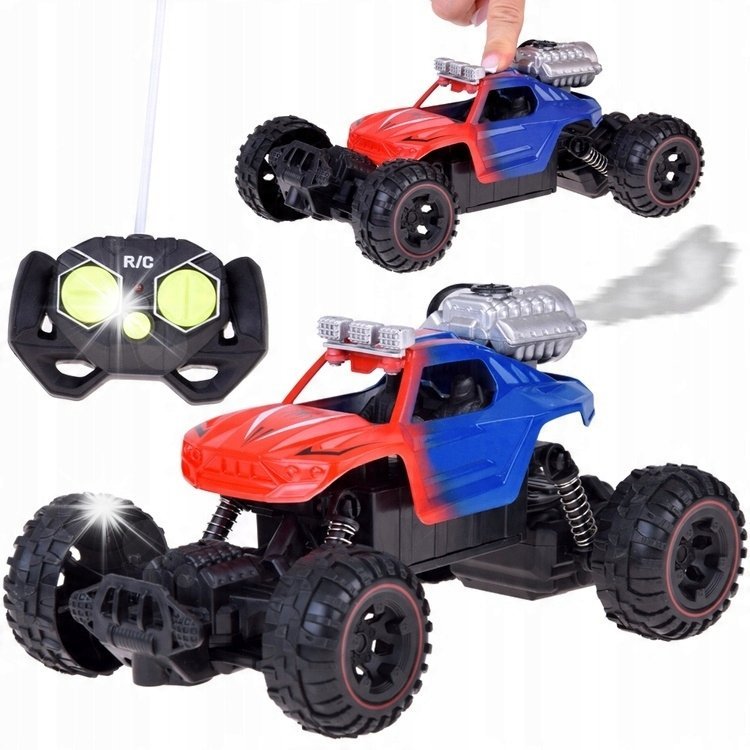 Terenowe auto zdalnie sterowane OFF-ROAD na pilota w skali 1:18 RC0676 CZ