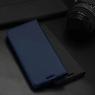 Dux Ducis Skin Pro kabura etui pokrowiec z klapką Realme Narzo 50A czarny - Etui i futerały do telefonów - miniaturka - grafika 16