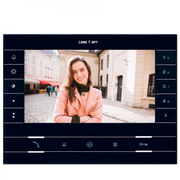 Akcesoria do domofonów i wideodomofonów - Came Bezsłuchawkowy panel wewnętrzny wideo FUTURA X1 BK - miniaturka - grafika 1
