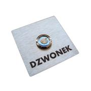 Dzwonki i gongi - MT3CH Przycisk dzwonka do domofonu INOX LED 9/12/24/230V do słupka srebrny MR/P/05 - miniaturka - grafika 1