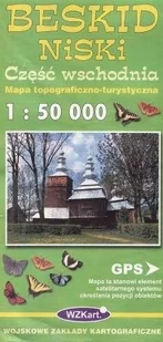 Beskid Niski część wschodnia mapa 1:50 000 WZKart - Praca zbiorowa - Atlasy i mapy - miniaturka - grafika 1