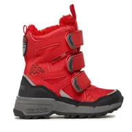 Buty dla dziewczynek - Śniegowce Kappa 260902K Czerwony - miniaturka - grafika 1
