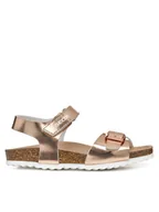 Buty dla dziewczynek - Geox Sandały J Adriel J028MC 000BN C8124 D Różowe złoto - miniaturka - grafika 1