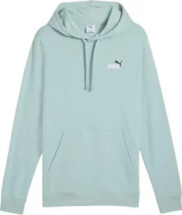 Bluza męska Puma Ess 2 Color Small No.1 Logo Hoodie TR miętowa 684719 67 M - Bluzy męskie - miniaturka - grafika 1