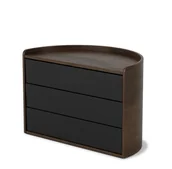 Dekoracje domu - Umbra Pojmenik Na Biżuterie Moona Ciemno-Brązowy - miniaturka - grafika 1