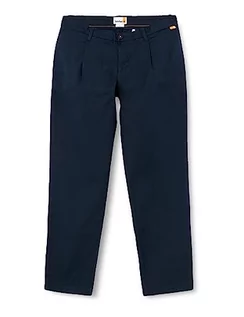 Spodnie męskie - Timberland Cotton Linen Pant Spodnie męskie, Dark Sapphire, 31W / 34L - grafika 1