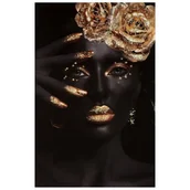 Obrazy i zdjęcia - Obraz EUROFIRANY 597 60 x 90 Czarny - miniaturka - grafika 1