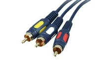 Złącza, przejściówki, adaptery - KABEL 3XRCA - 3XRCA CHINCH 3- RCA łezka 5m fv - miniaturka - grafika 1