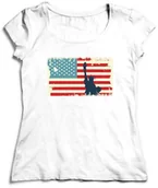 Gadżety dla niej i dla niego - Koszulka USA Statua Wolności Dla Podróźnika - miniaturka - grafika 1