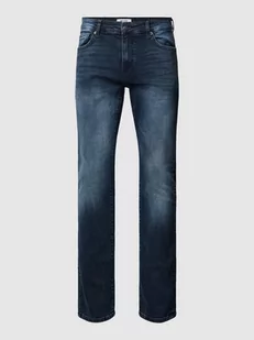 Jeansy o kroju slim fit z 5 kieszeniami model ‘LOOM’ - Spodnie męskie - miniaturka - grafika 1