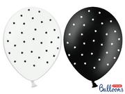 Sylwester - Party Deco Balony sylwestrowe w gwiazdki 30 cm 6 szt SB14P-002-000-6 - miniaturka - grafika 1