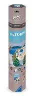 Zabawki kreatywne - CreArt na płótnie: Santorini - Ravensburger - miniaturka - grafika 1