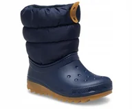 Śniegowce damskie - Crocs Śniegowce Dziecięce Buty Zimowe Classic Neo Puff 207683 Boot 25-26 - miniaturka - grafika 1
