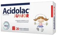 Układ pokarmowy - Polpharma ACIDOLAC JUNIOR MISIO-TABLETKI SMAK TRUSKAWKOWY 20 tabletek 8591821 - miniaturka - grafika 1