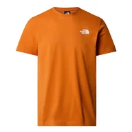 Koszulki męskie - Koszulka The North Face Redbox Celebration 0A87NVPCO1 - pomarańczowa - miniaturka - grafika 1