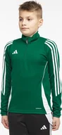 Bluzy damskie - Adidas Bluza dla dzieci adidas Tiro 24 Training Top zielona IR9362 140cm - miniaturka - grafika 1