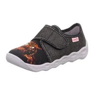 Kapcie damskie - Superfit Chłopięce kapcie Bubble, Szary 0010, 24 EU - miniaturka - grafika 1