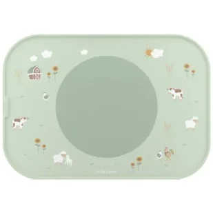 Mepal Taca dla dzieci do serwowania i nauki jedzenia Mio Little Farm 108035065399 - Miseczki i talerzyki dla dzieci - miniaturka - grafika 1