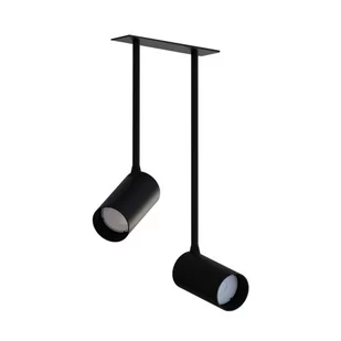 Nowodvorski Mono Surface Long 7740 plafon lampa sufitowa spot 2x10W GU10 czarna - Lampy ścienne - miniaturka - grafika 1