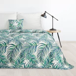 Narzuta 220 x 240 Design91 Pikowana Palms 02 - Narzuty - miniaturka - grafika 2