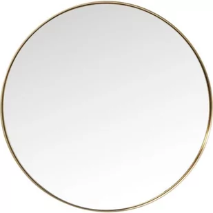 Lustro Curve Round Brass śr. 100 cm Kare - Lustra - miniaturka - grafika 1