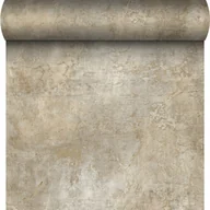 Tapety - Tapeta Macedonian Wall Beton beżowa winylowa na flizelinie - miniaturka - grafika 1