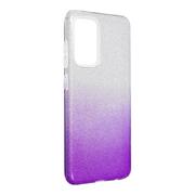 Etui i futerały do telefonów - Forcell Futerał SHINING do SAMSUNG Galaxy A52 5G / A52 LTE ( 4G ) transparent/fiolet - miniaturka - grafika 1