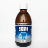 Suplementy naturalne - Niejonowe nano srebro kolodalne Ag 250 25ppm 300ml Pro Aktiv - miniaturka - grafika 1