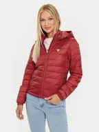Kurtki damskie - Guess Kurtka puchowa W4YL00 WG922 Czerwony Regular Fit - miniaturka - grafika 1
