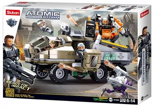 KLOCKI SLUBAN KOSMOS Pojazd kosmiczny i robot - Klocki - miniaturka - grafika 1