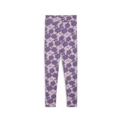 Legginsy - Legginsy dziewczęce Puma ESS+ BLOSSOM AOP fioletowe 67940660 - miniaturka - grafika 1