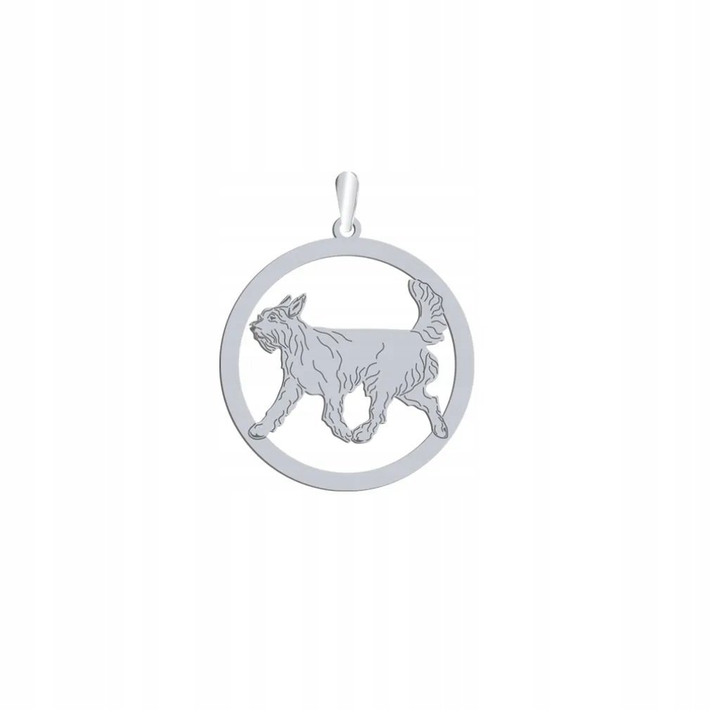 Owczarek Pikardyjski Zawieszka Srebro925 DEDYKACJA GRAWER GRATIS
