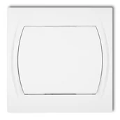 Wyłączniki światła i elektryczne - Karlik Łącznik jednobiegunowy podświetlany LOGO LWP-1L - miniaturka - grafika 1