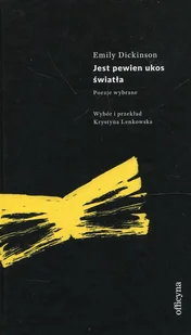 Emily Dickinson Jest pewien ukos światła - Poezja - miniaturka - grafika 1