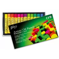 Przybory szkolne - Mungyo Pastele olejne MOP-12F kolory fluorescencyjne 12 kolorów 12 szt. - miniaturka - grafika 1