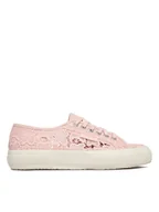 Trampki damskie - Superga Tenisówki 2750 Macrame S81219W Różowy - miniaturka - grafika 1