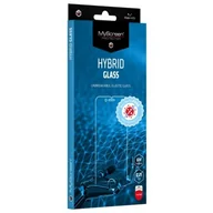 Szkła hartowane na telefon - MYSCREEN Szkło hybrydowe HybridGlass Bacteriafree do Apple iPhone X/Xs/11 Pro - miniaturka - grafika 1