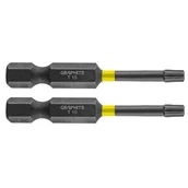 Narzędzia warsztatowe - Topex Grupa sp. z o.o. S.K. Bity udarowe TX15x50mm 2szt. 56H524 - miniaturka - grafika 1