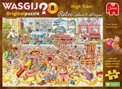 Puzzle - Puzzle Dla Dorosłych Wasgij Original Retro 8 High Tide! Wysoka Fala 1000el. - miniaturka - grafika 1