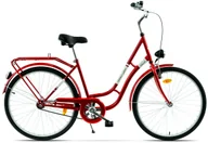Rowery - Rower 26 KANDS RETRO LINE czerwony połysk rama 17" - miniaturka - grafika 1