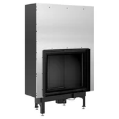 Akcesoria kominkowe - Kratki.pl szkło kominkowe gięte pryzma do wkładu Maja - formatka SZKLO/PR/M - miniaturka - grafika 1