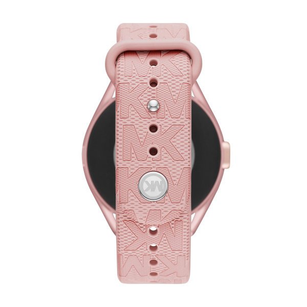Pasek do zegarka Michael Kors MKT5116 różowy silikonowy 20 mm