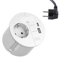 Kable komputerowe i do monitorów - Bachmann LOOP IN CHARGE 1xCEE7/3 1xUSB - miniaturka - grafika 1